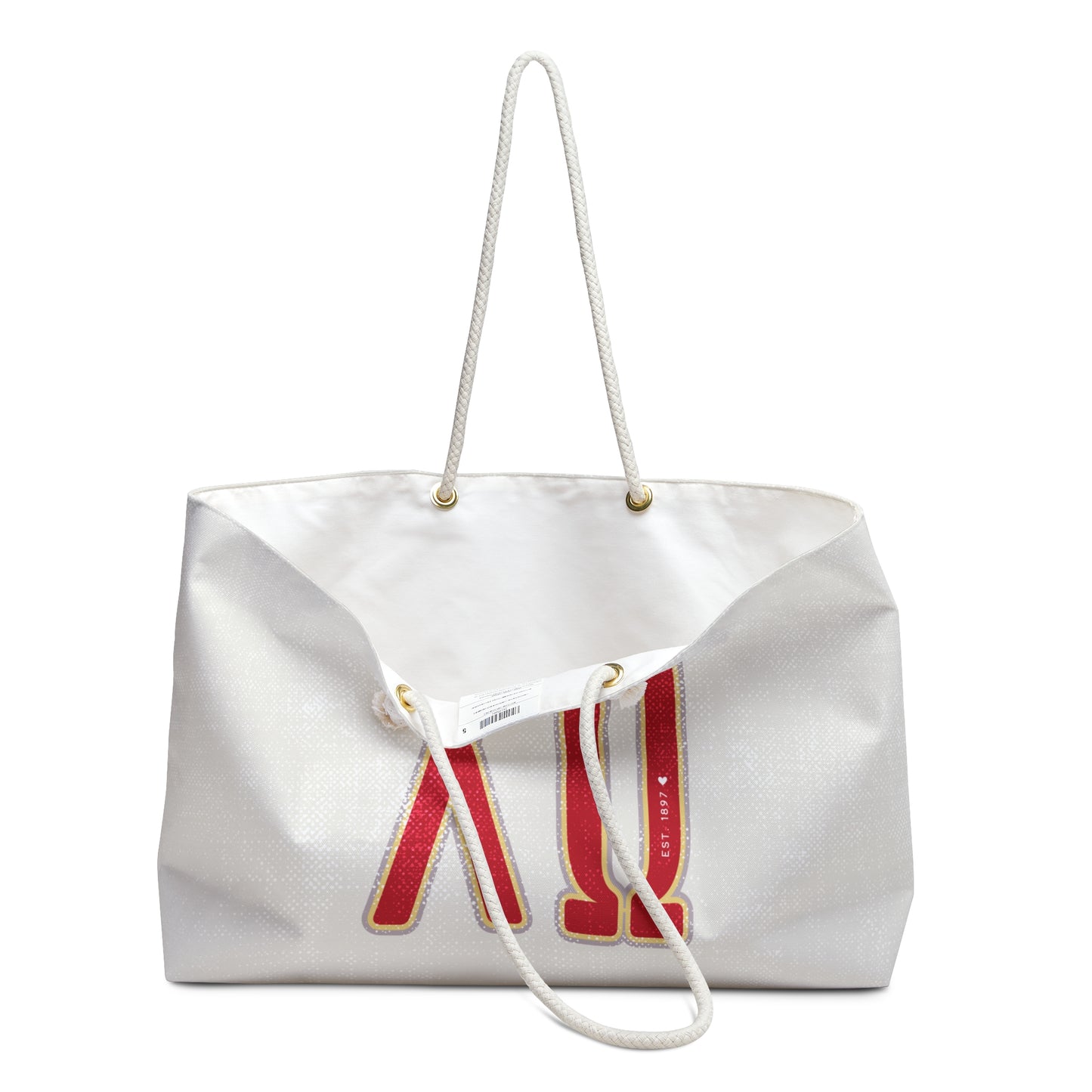 Chi Omega Big Letters Bag