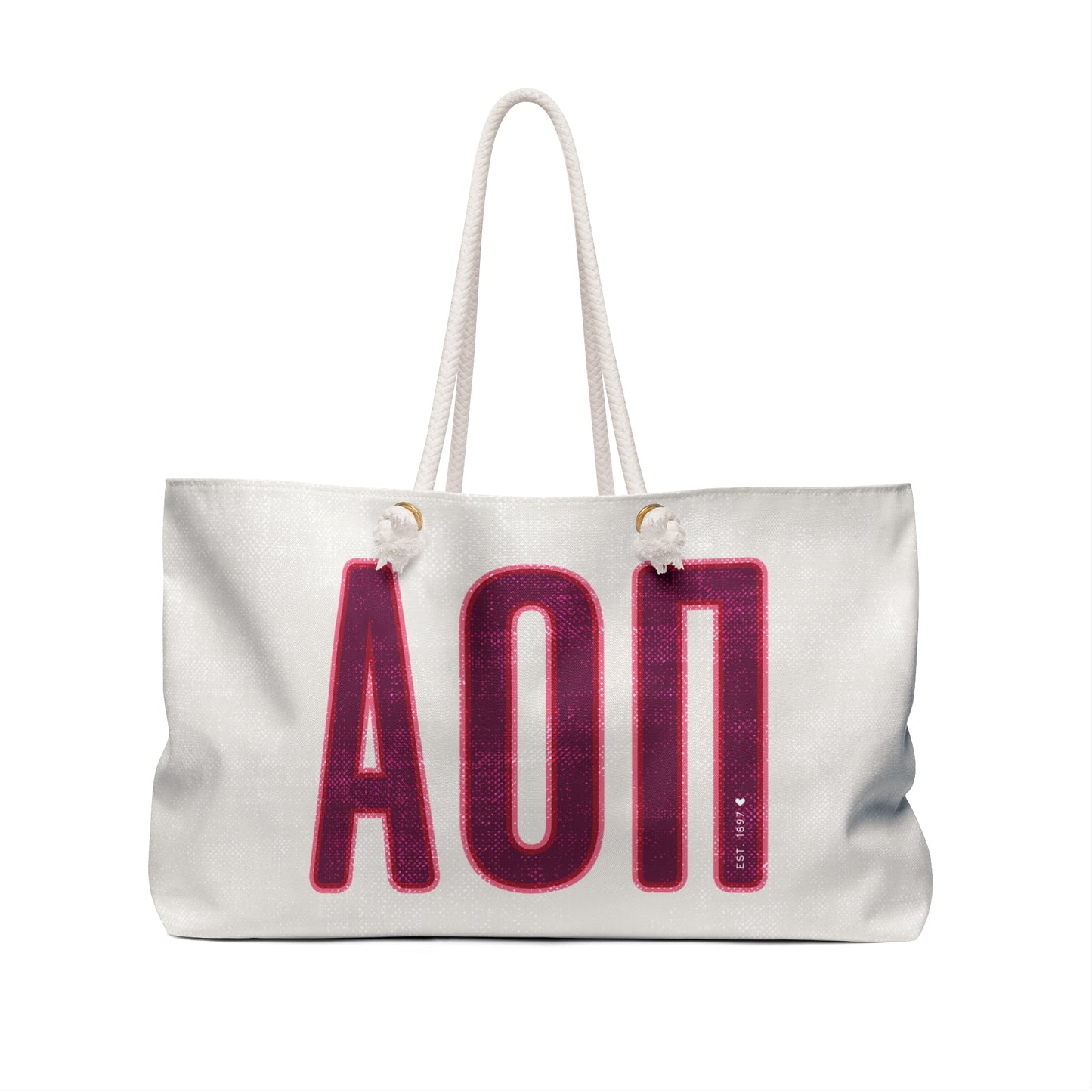 Alpha Omicron Pi Big Letters Bag
