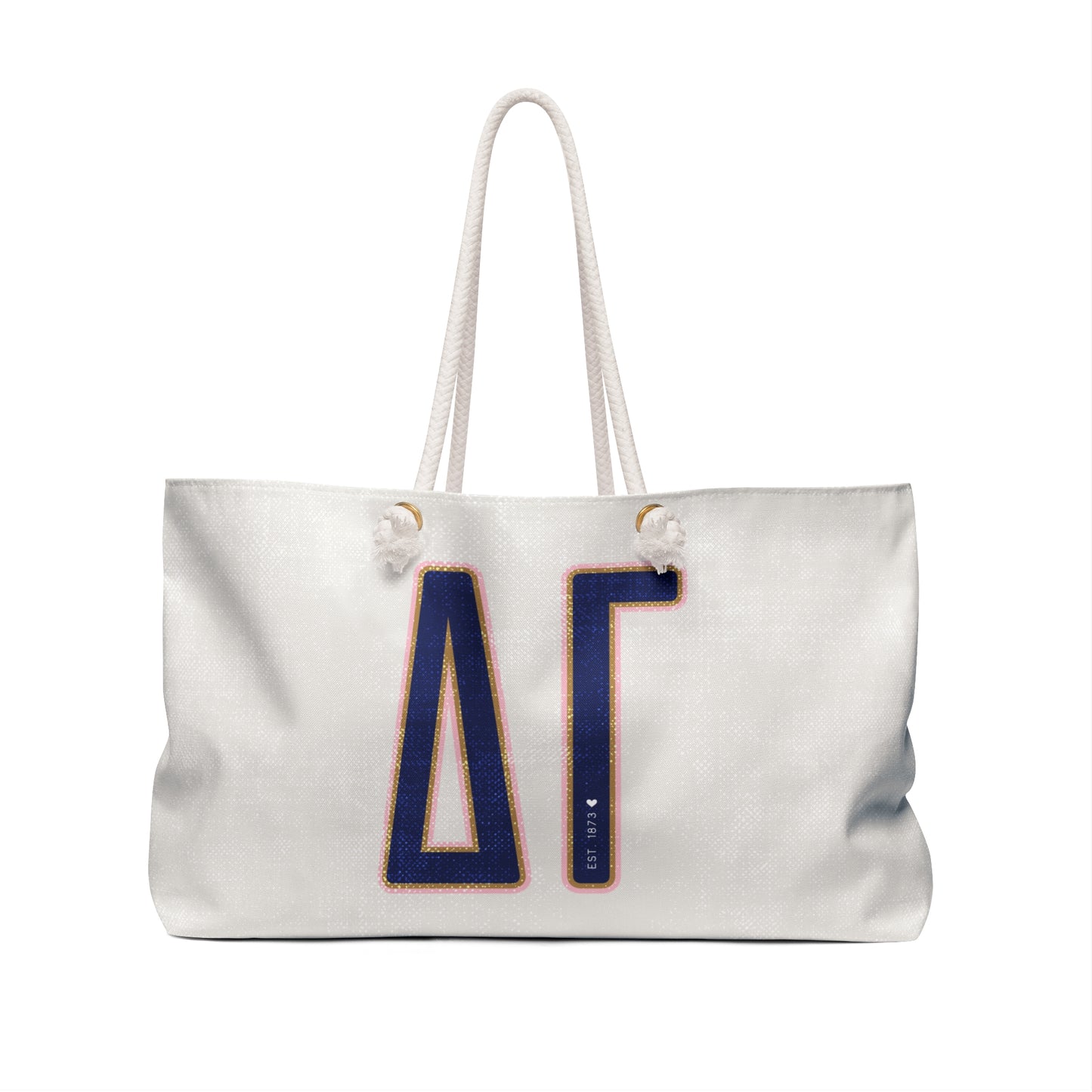 Delta Gamma Big Letters Bag