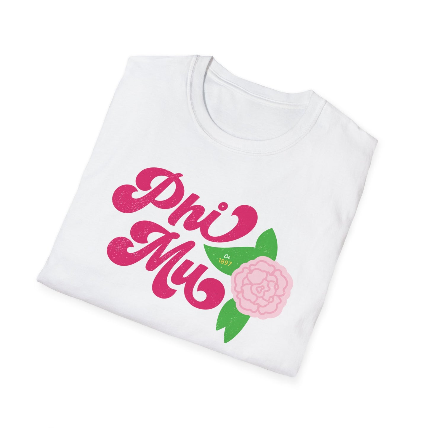Phi Mu Flower Tee