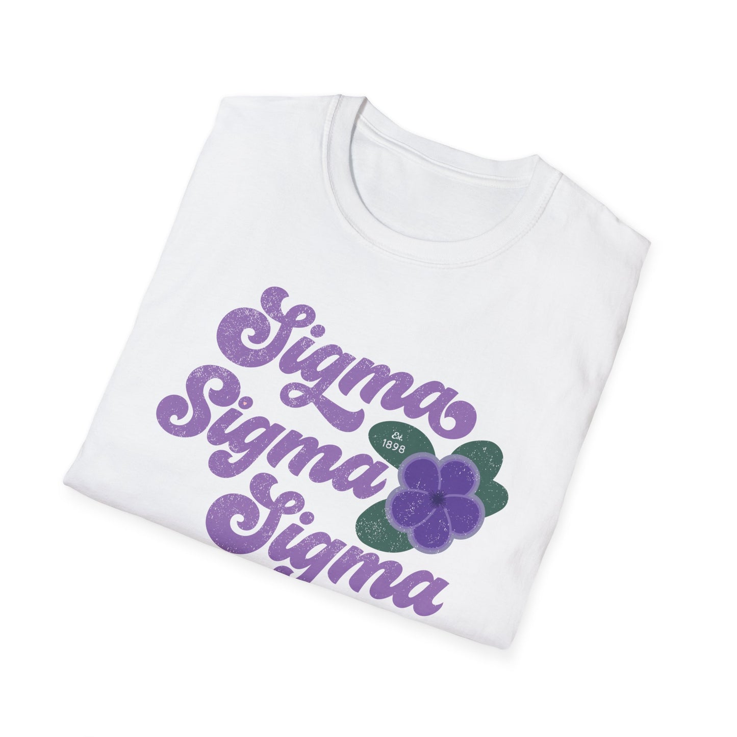 Sigma Sigma Sigma Flower Tee