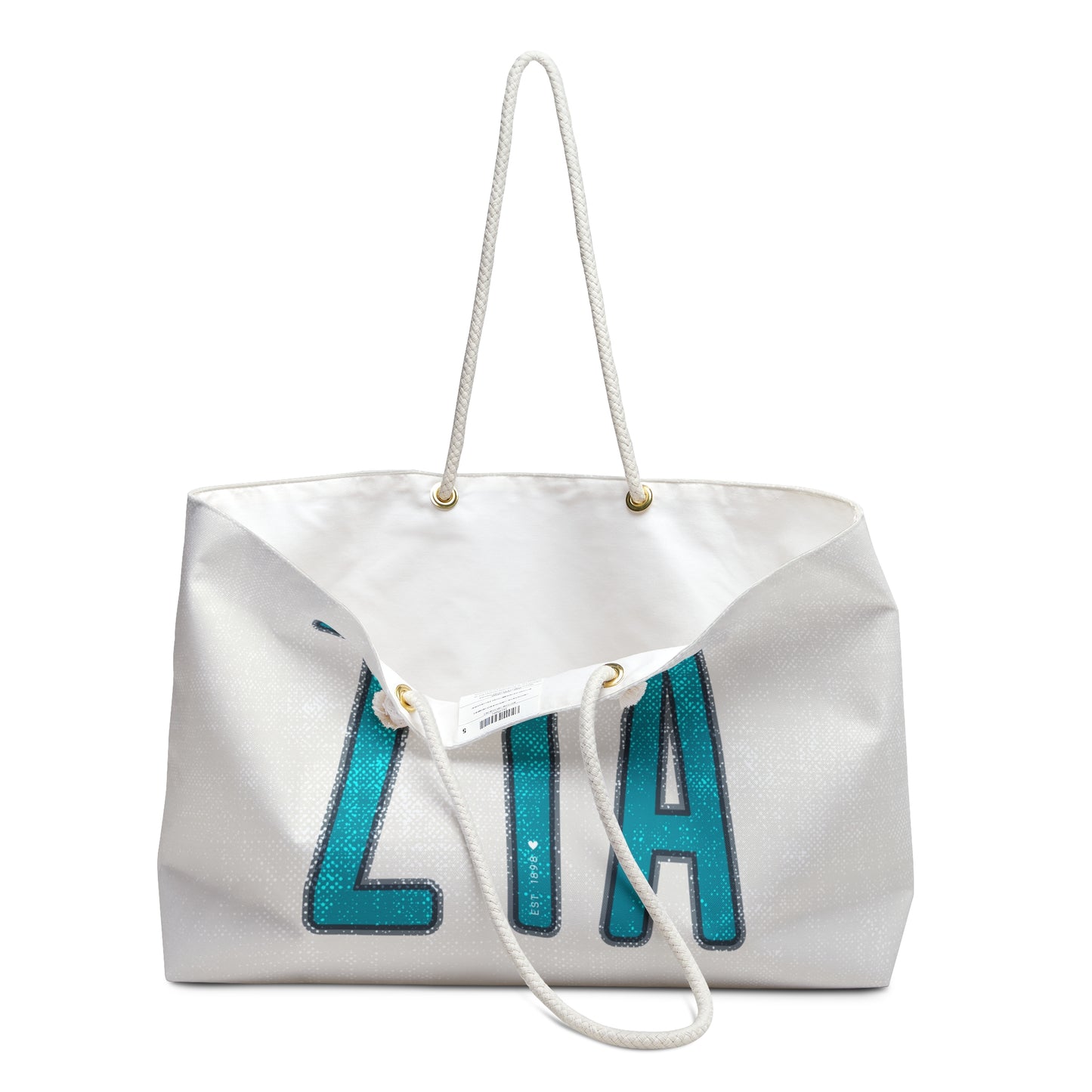 Zeta Tau Alpha Big Letters Bag