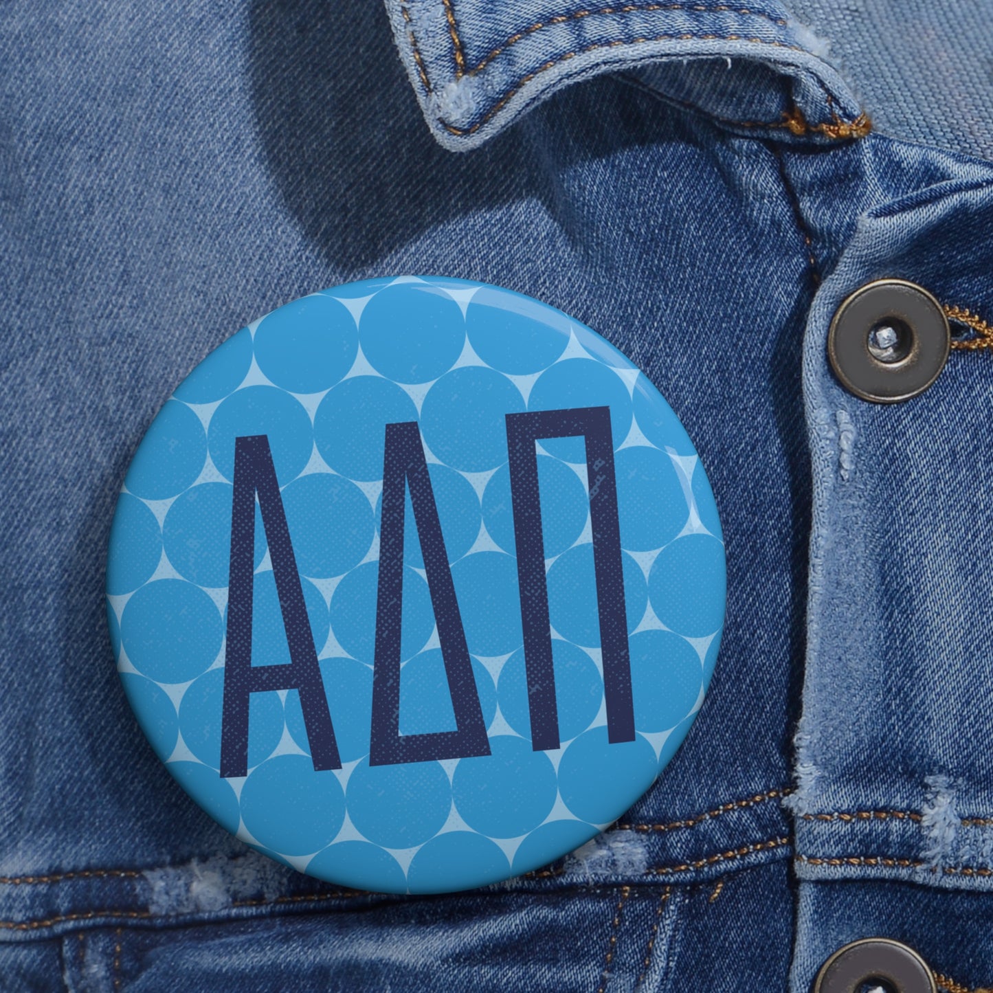 Alpha Delta Pi Dots Button