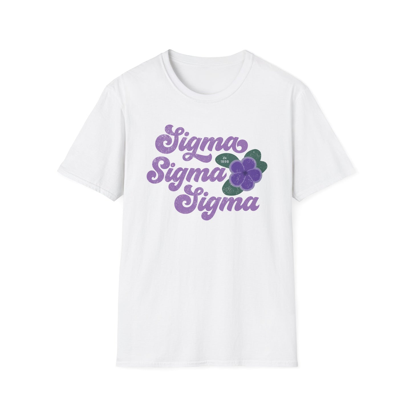Sigma Sigma Sigma Flower Tee