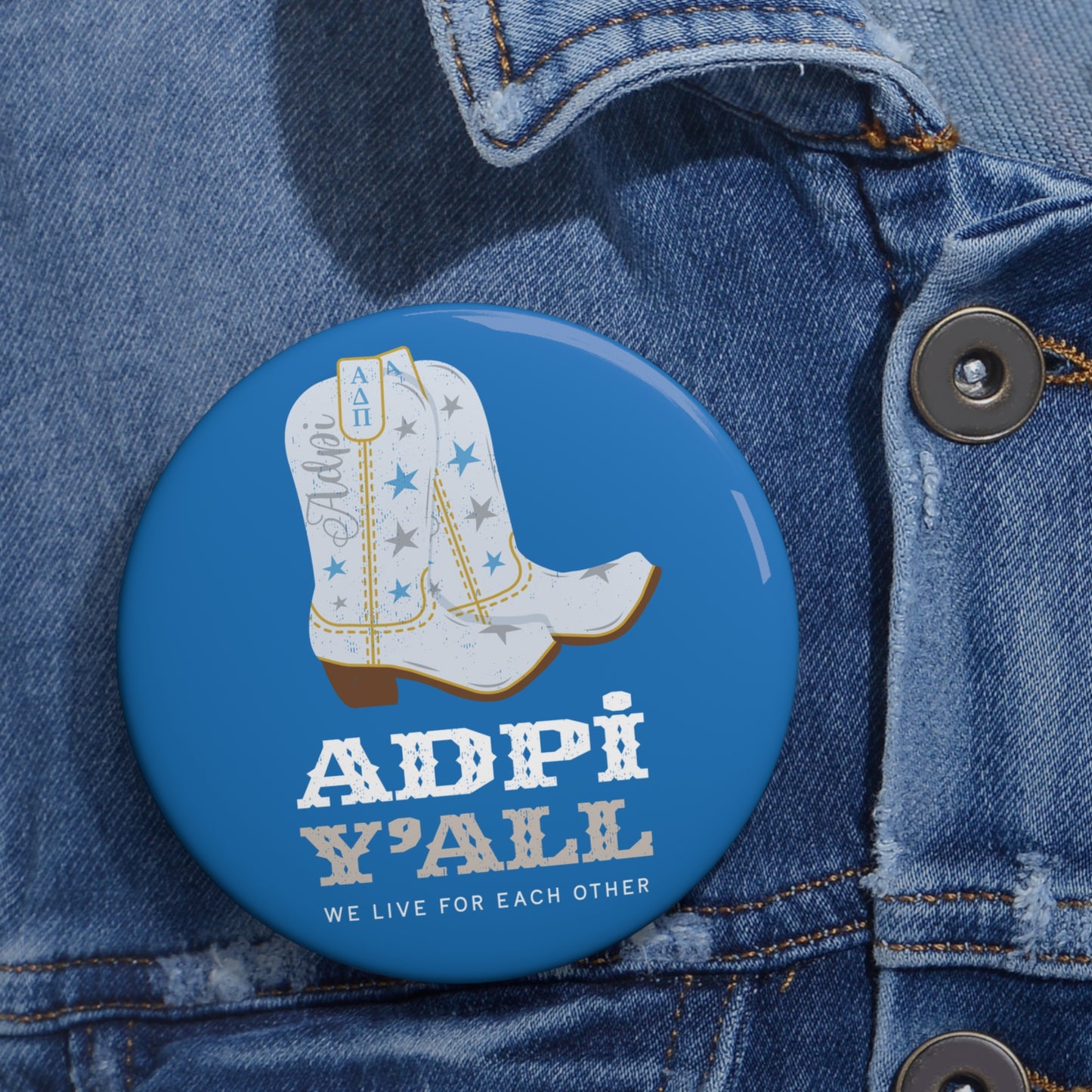 ADPi Y'all Button