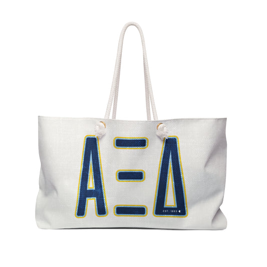 Alpha Xi Delta Big Letters Bag