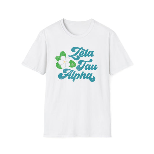 Zeta Tau Alpha Flower Tee