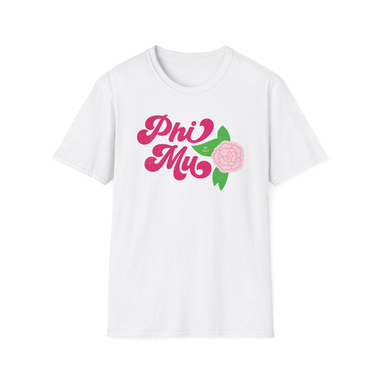 Phi Mu Flower Tee
