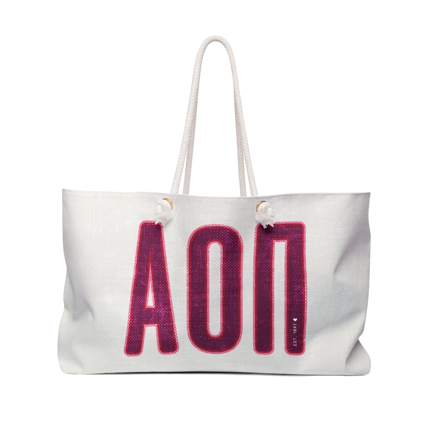Alpha Omicron Pi Big Letters Bag