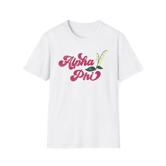 Alpha Phi Flower Tee