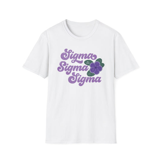 Sigma Sigma Sigma Flower Tee