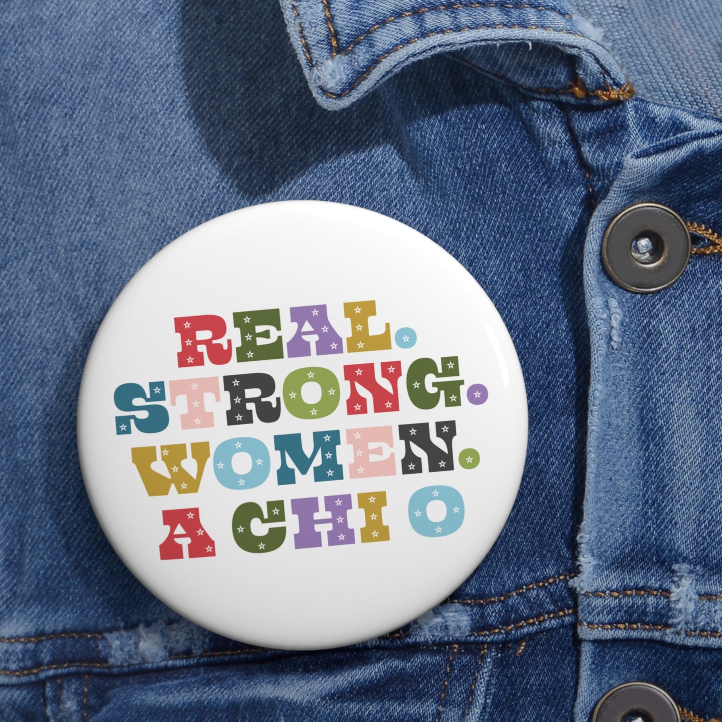 Real Strong Women AChiO Button